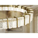 Sevryn LED 27.5 inch Soft Brass Ring Pendant Ceiling Light