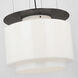 Ray Booth Elias LED 20 inch Bronze Floating Pendant Ceiling Light