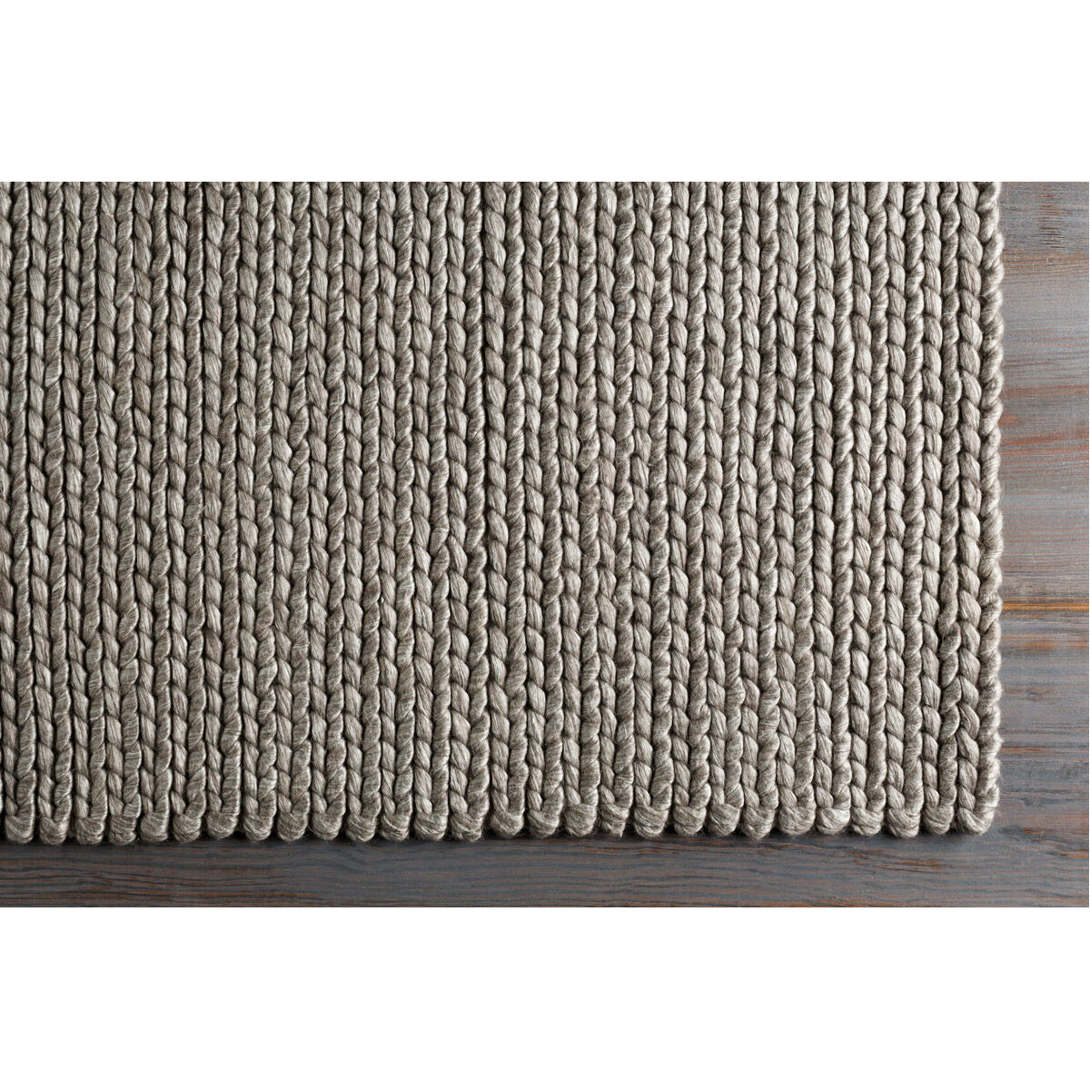 Ozark 120 X 96 inch Medium Gray Rug in 8 x 10, Rectangle