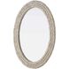Marlowe 36 X 27 inch Linen White Mirror