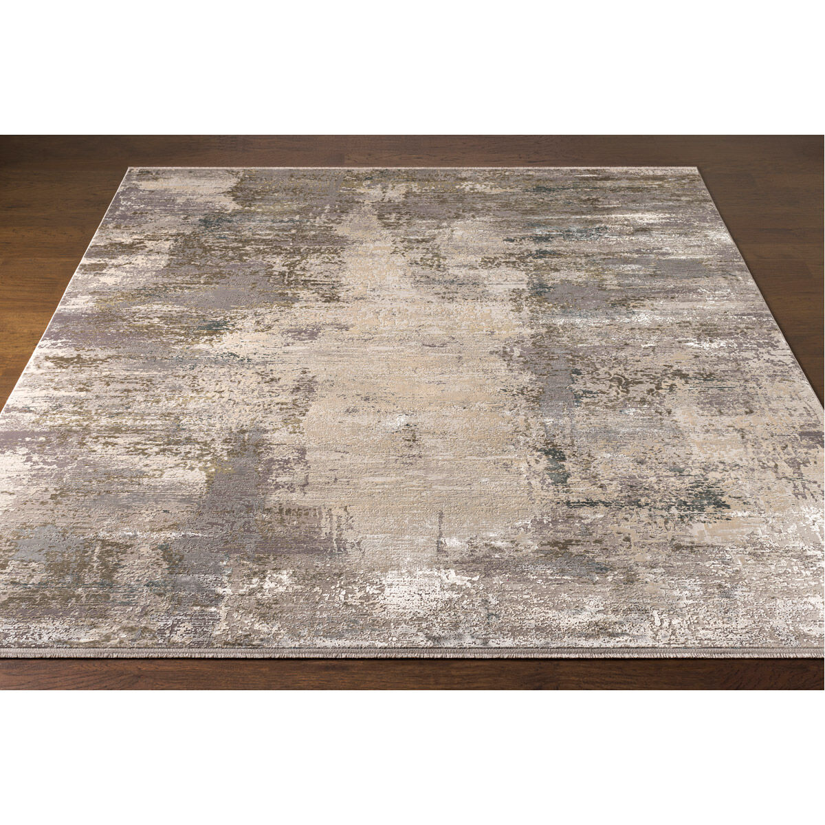 Solar 134 X 90 inch Light Brown Rug in 8 x 11, Rectangle