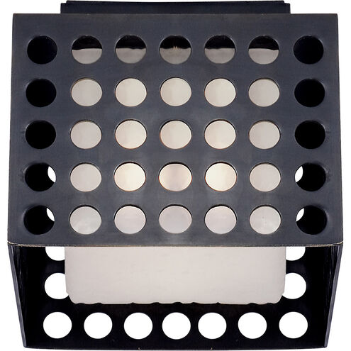 Kelly Wearstler Precision LED 6 inch Bronze Flush Mount Ceiling Light, Small