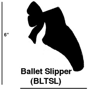 Ballet Slipper Copper Cookie Cutters