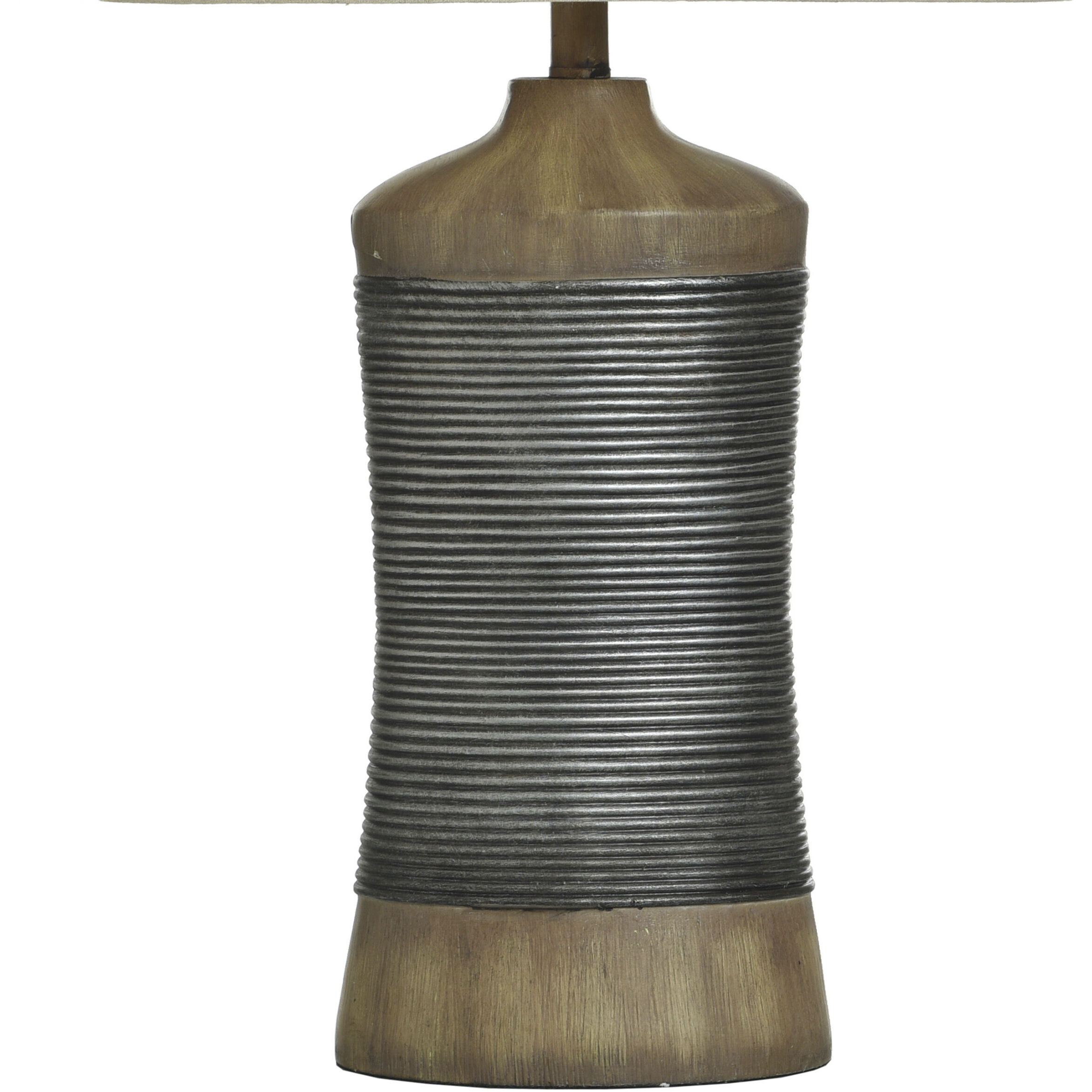 Darley 30 inch 100.00 watt Light Brown and Gray Table Lamp Portable Light