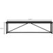 Sierra Black Dining Bench