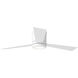 Clarity 52 52 inch Matte White Ceiling Fan