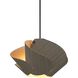 Matilda LED 11.9 inch Grey Oak and Ash Pendant Ceiling Light in Grey Oak/Ash
