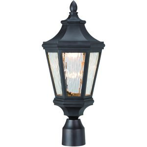 Hanford Pointe LED 20 inch Oil Rubbed Bronze Outdoor Post Mount Lantern, Great Outdoors