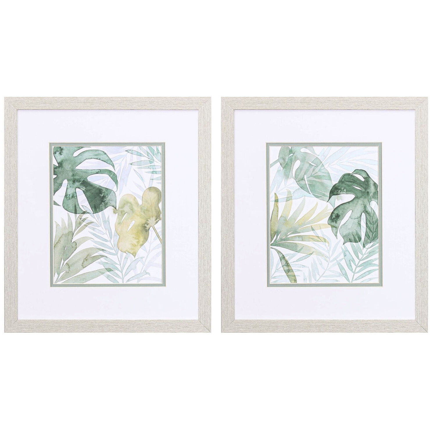Waterside Green and Teal Framed Art, Propac
