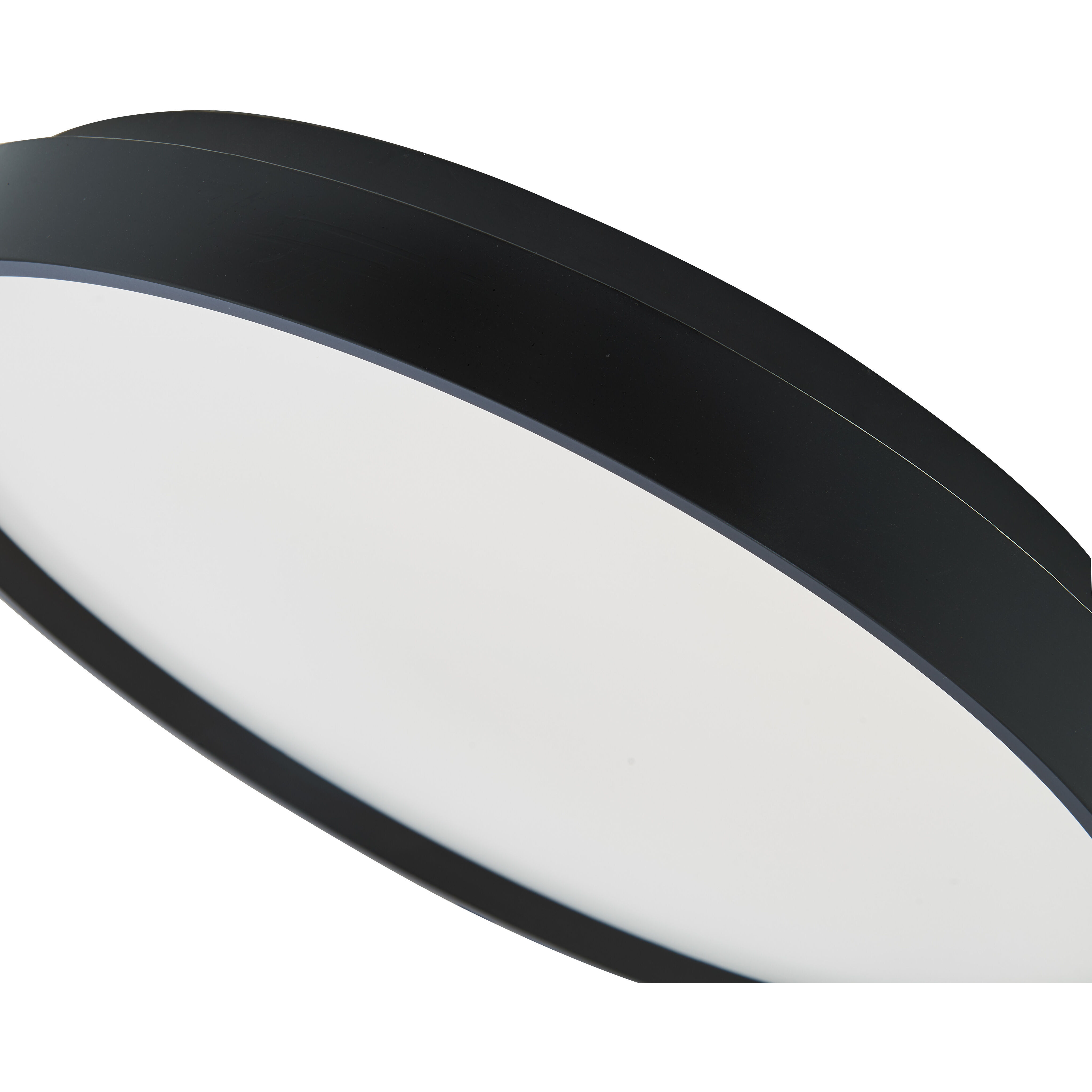 Tambourine LED 13 inch Black Flush Mount Ceiling Light