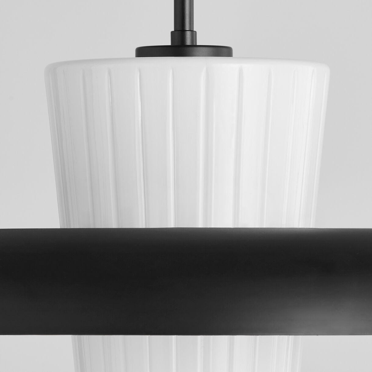 Mallory 1 Light 16 inch Matte Black Pendant Ceiling Light