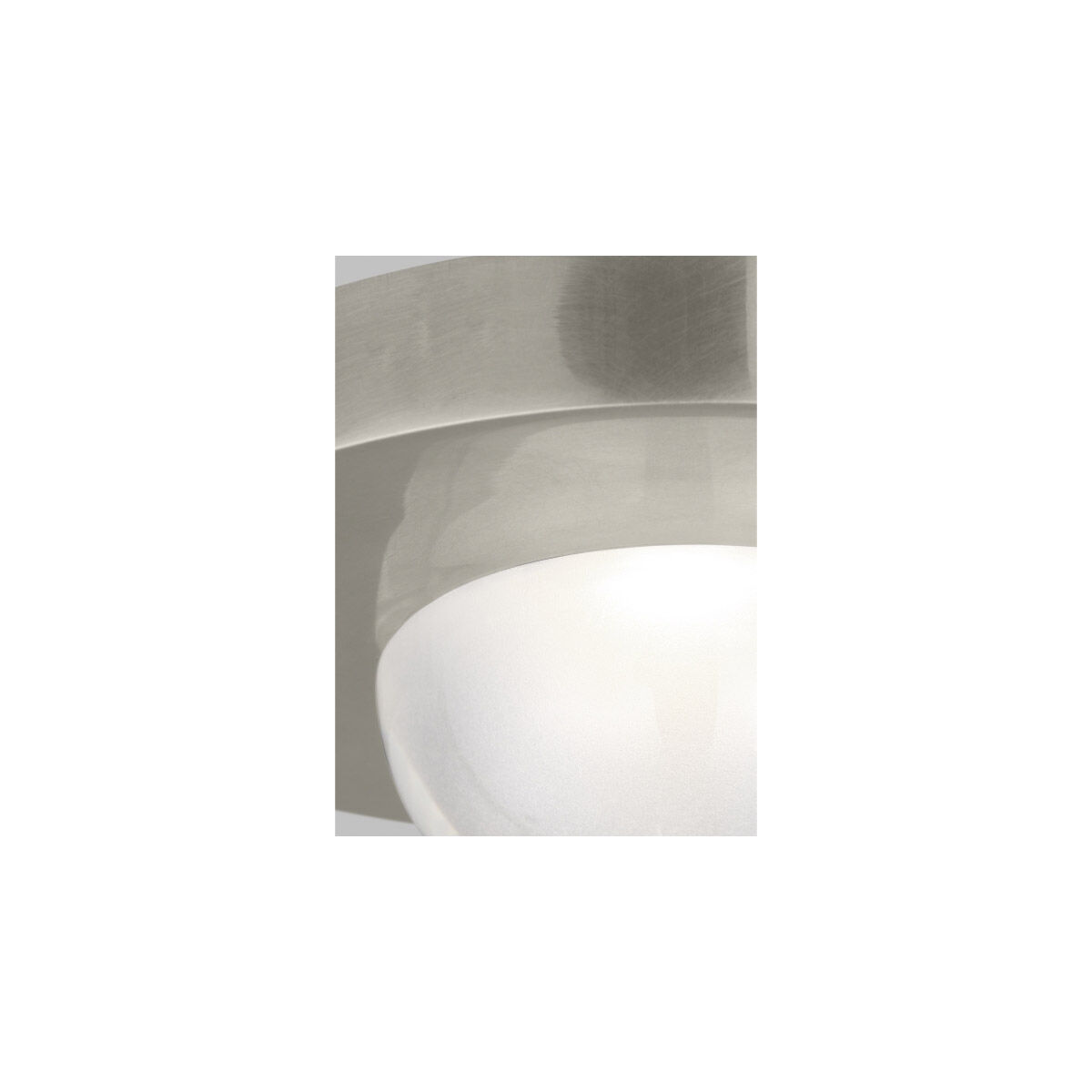 Kelly Wearstler Ebell Mini LED 4.5 inch Natural Brass Flush Mount Ceiling Light, Integrated LED