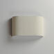 Prime LED 13 inch Oatmeal Linen ADA Wall Sconce Wall Light
