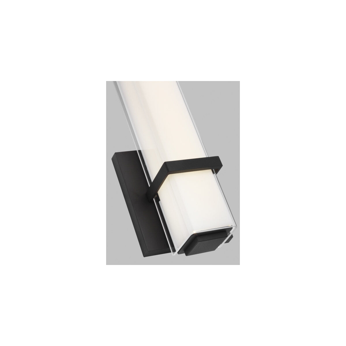 Sean Lavin Milan LED 4.3 inch Nightshade Black Bath Light Wall Light in LED 90 CRI 3000K, Integrated LED