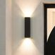 Jasper LED 20 inch Textured Black Exterior Wall Sconce