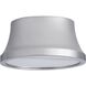 Louisa 1 Light 6.5 inch Vintage Silver Flush Mount Ceiling Light