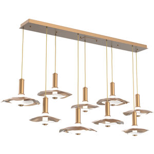 Cumulus 9 Light 74.00 inch Island Light