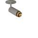 Exhaust Spot 1 Light 110-120 Stone / Brass Spotlight Ceiling Light