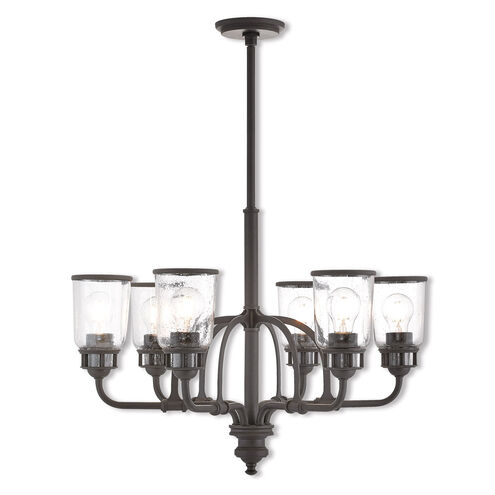 Lawrenceville 6 Light 26 inch Bronze Chandelier Ceiling Light