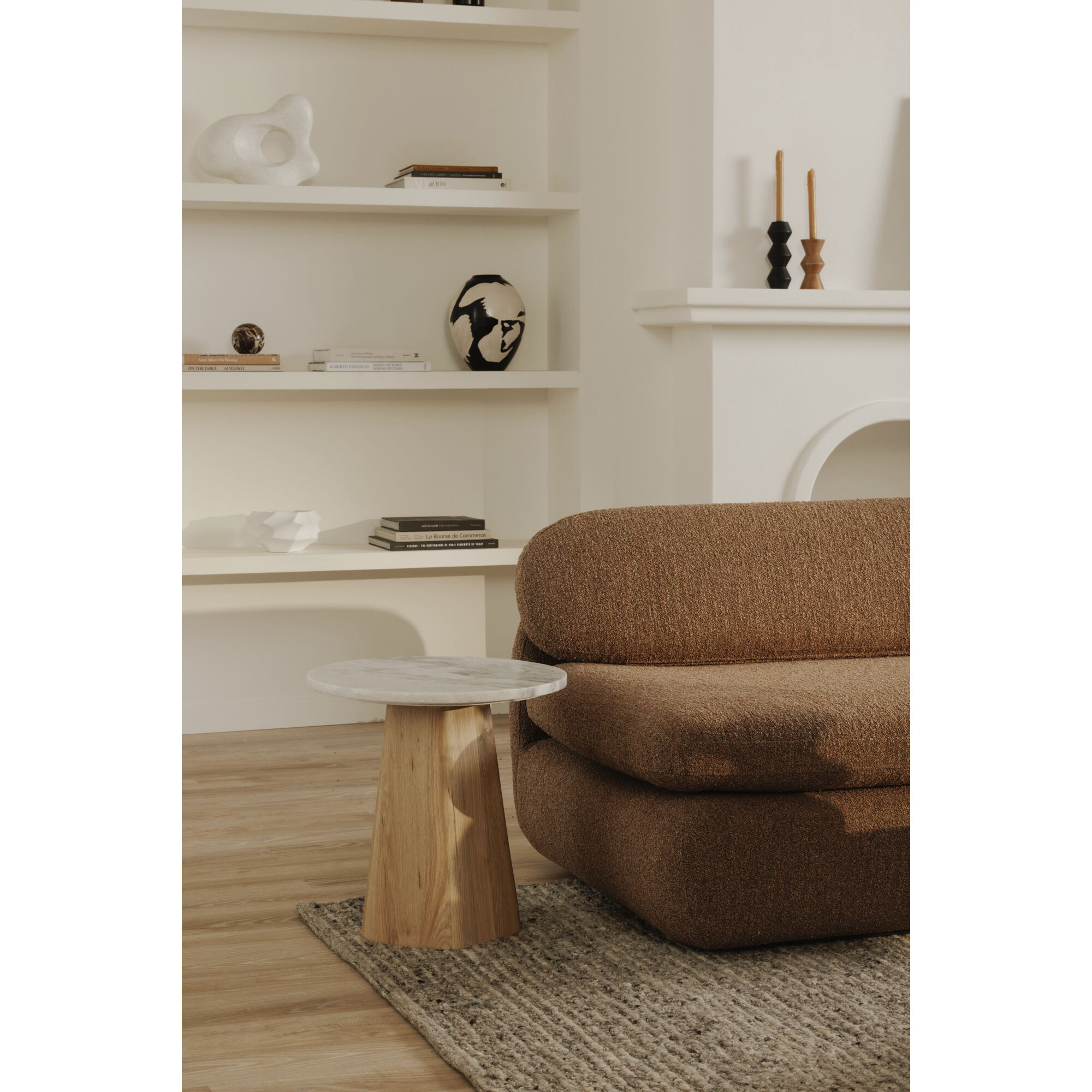 Evelyn 20 X 20 inch White Dining Table