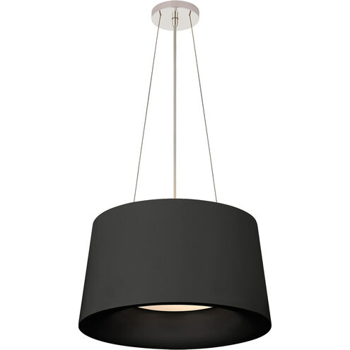 Visual Comfort Signature Collection Barbara Barry Halo 2 Light 19 inch Matte Black Hanging Shade Ceiling Light, Small BBL5089BLK - Open Box