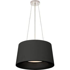 Barbara Barry Halo 2 Light 19 inch Matte Black Hanging Shade Ceiling Light, Small