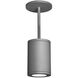 Tube Arch LED 5 inch Graphite Outdoor Pendant in Flood, 85, 3500K