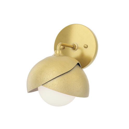 Brooklyn 1 Light 7.2 inch Modern Brass and Modern Brass Bath Sconce Wall Light