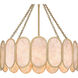 Amalia 4 Light 22 inch Light Gold Pendant Ceiling Light