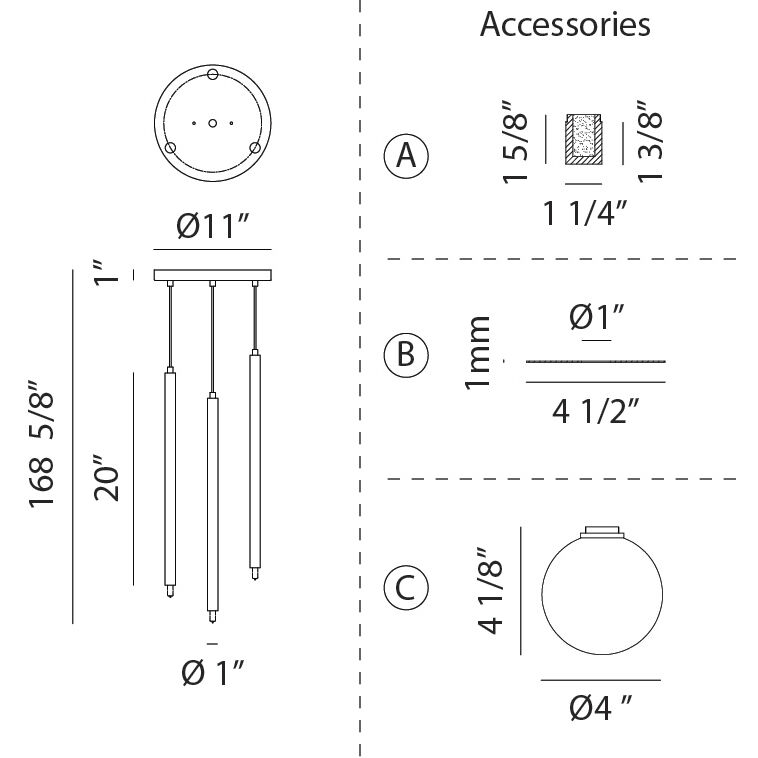 Reigndrop 3 Light 11 inch Aged Gold Brass Pendant Ceiling Light