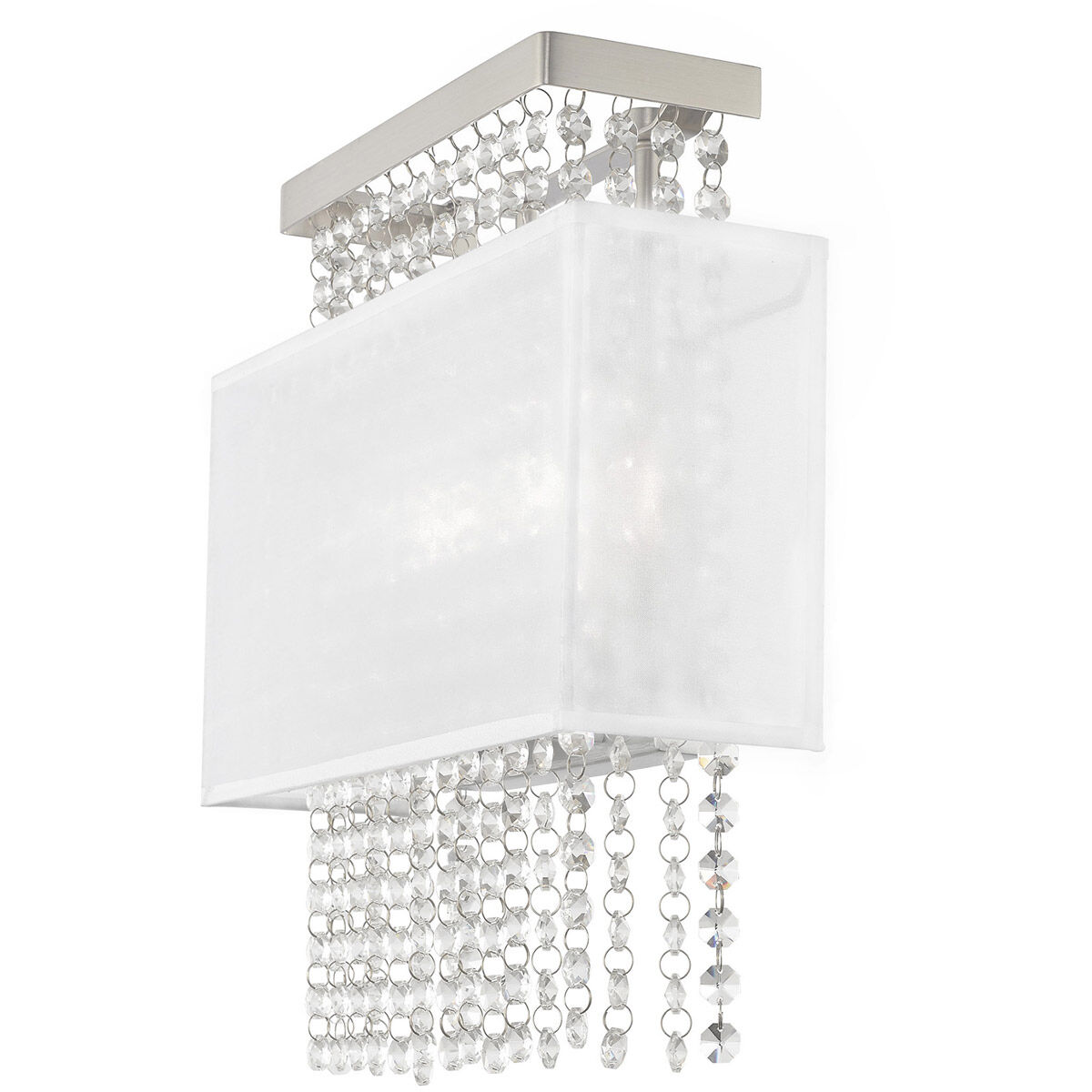 Bella Vista 2 Light 13 inch Brushed Nickel ADA ADA Wall Sconce Wall Light