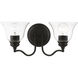 Moreland 2 Light 15 inch Black Vanity Sconce Wall Light