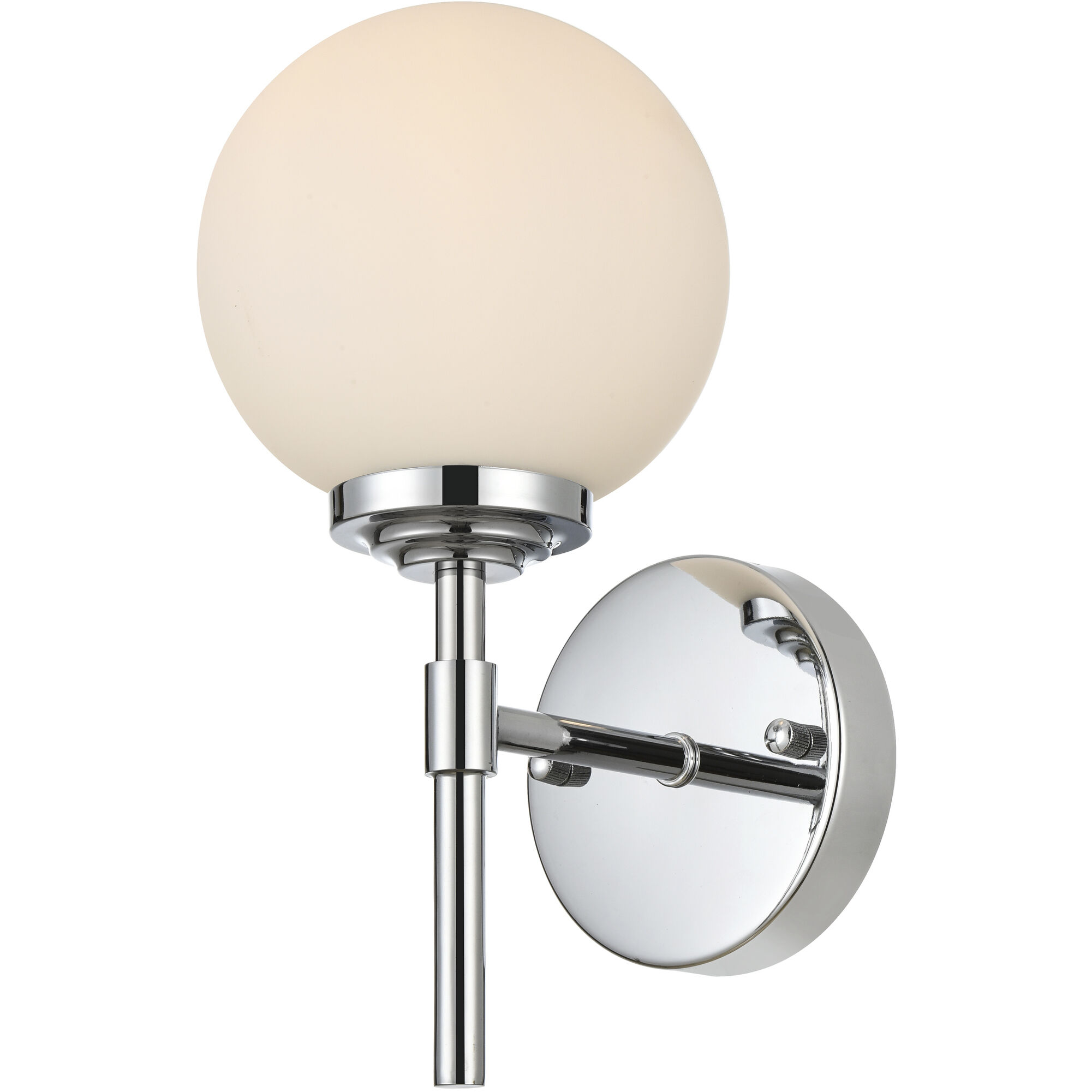 Ansley 1 Light 6 inch Chrome Bath Sconce Wall Light