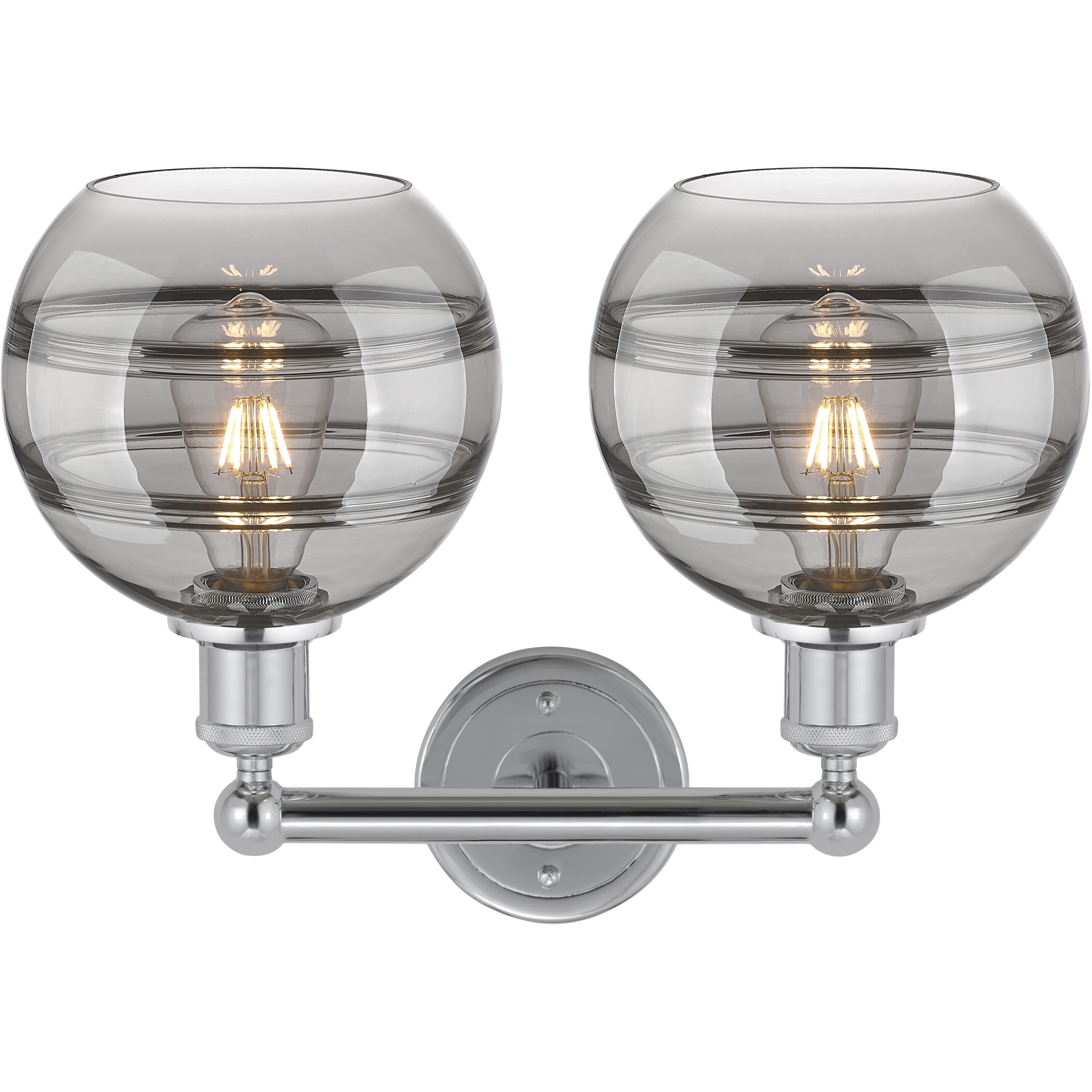 Edison Rochester 2 Light 17 inch Polished Chrome Bath Vanity Light Wall Light