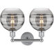 Edison Rochester 2 Light 17 inch Polished Chrome Bath Vanity Light Wall Light