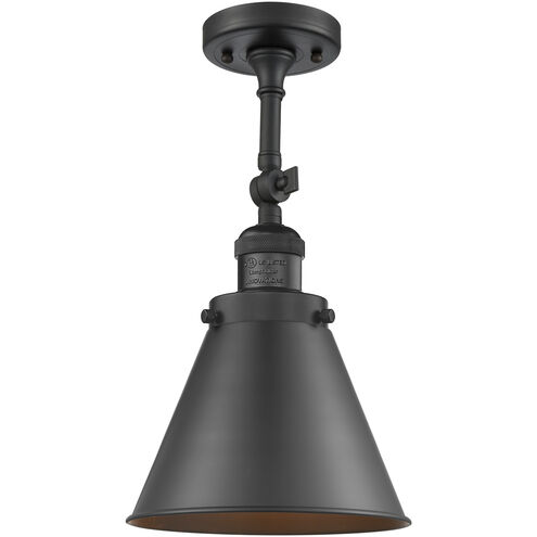 Franklin Restoration Appalachian 1 Light 8 inch Matte Black Sconce Wall Light, Franklin Restoration