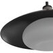 Tobias 1 Light 17 inch Blackened Iron Pendant Ceiling Light