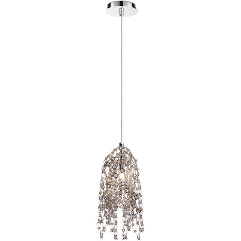 Danza 1 Light 5 inch Chrome Pendant Ceiling Light