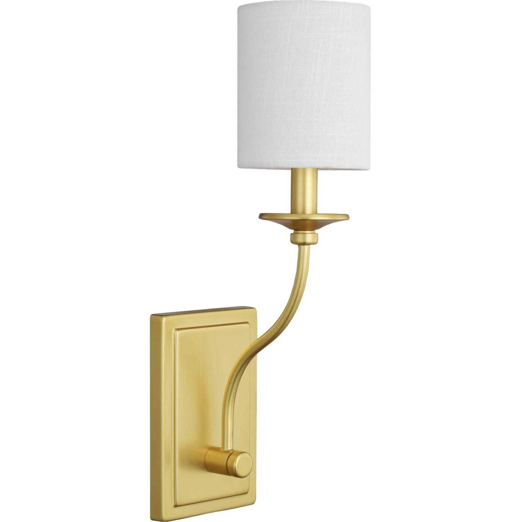 Bonita 1 Light 5 inch Satin Brass Wall Sconce Wall Light, Design Series