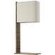 Anne-Marie Barton Fumar 34 inch 8.00 watt Ridged Tombac Statement Table Lamp Portable Light