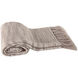 Damon 60 X 50 inch Heathered Beige Throw