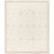 Agora 108 X 72 inch Off-White / Pearl Handmade Rug in 6 x 9