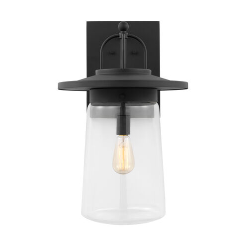 Tybee 1 Light 22.25 inch Black Outdoor Wall Lantern, Extra Large