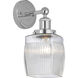 Colton 1 Light 6 inch Polished Chrome Sconce Wall Light