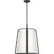 Drew & Jonathan Cortes 2 Light 18 inch Midnight Black Hanging Shade Ceiling Light, Large