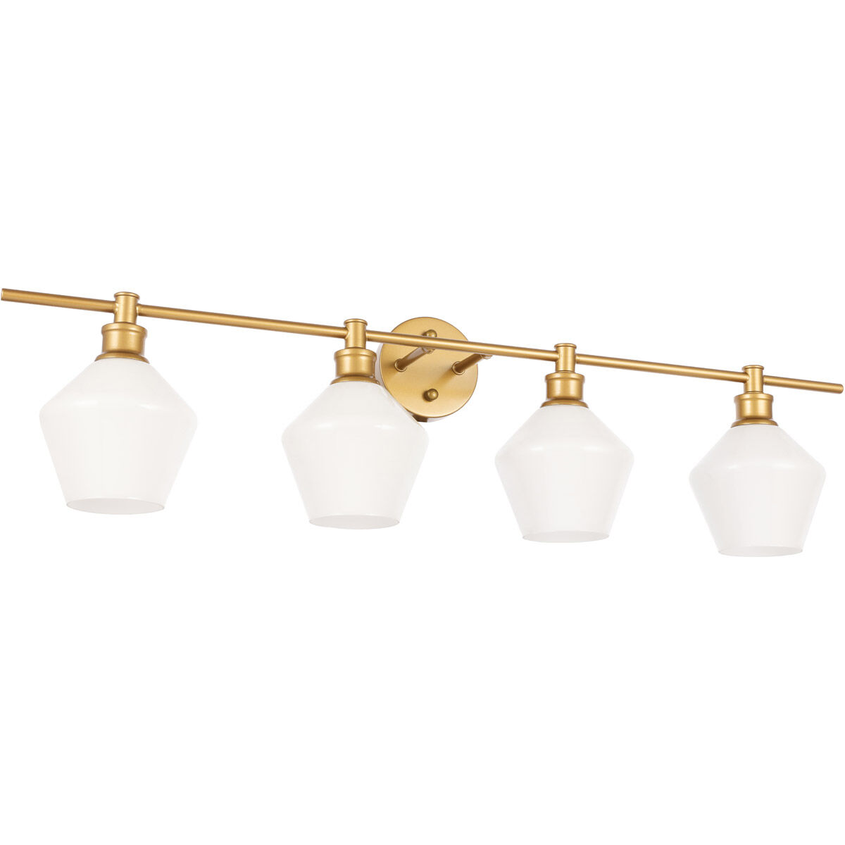 Gene 4 Light 38 inch Brass Wall sconce Wall Light