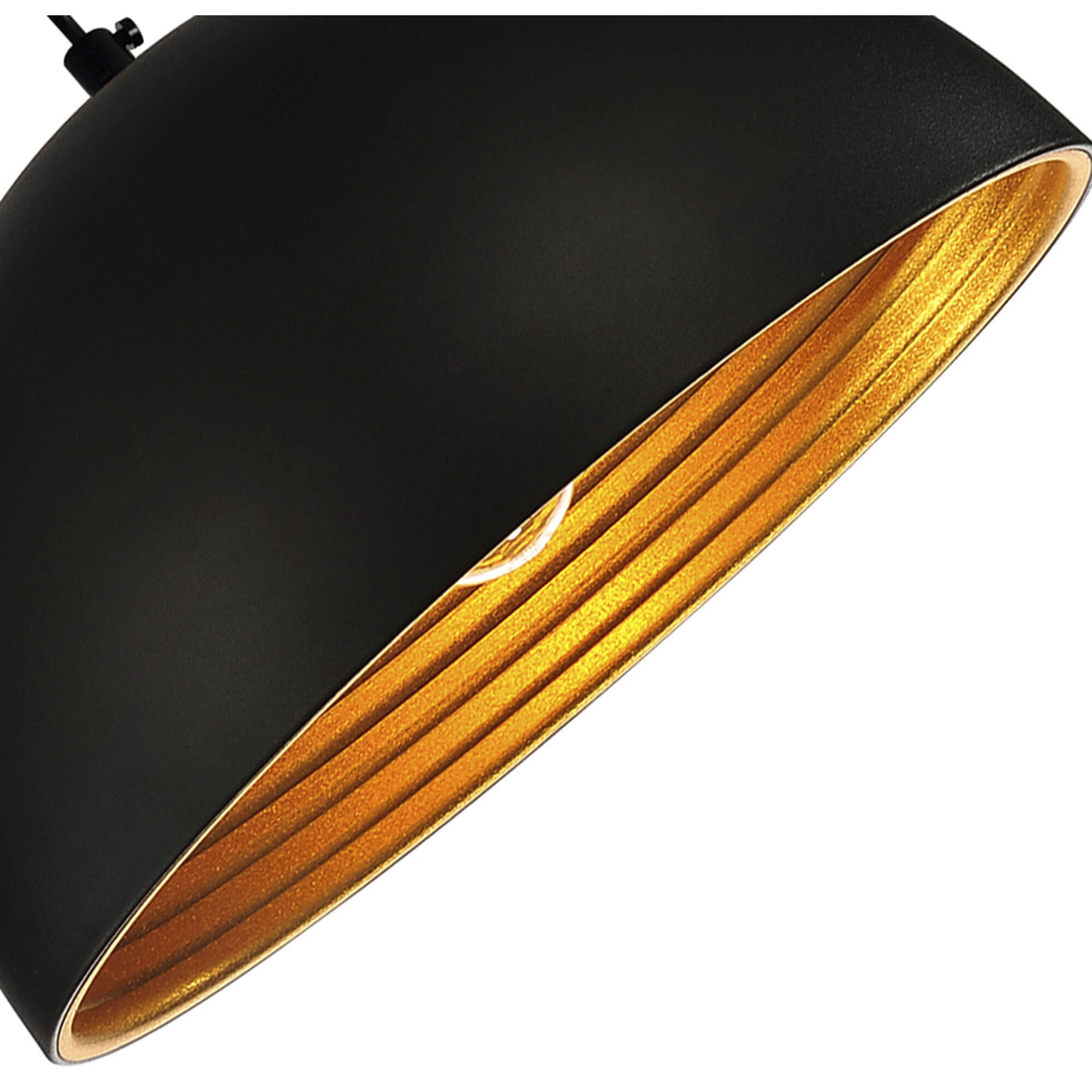 Modest 1 Light 12 inch Black Down Mini Pendant Ceiling Light