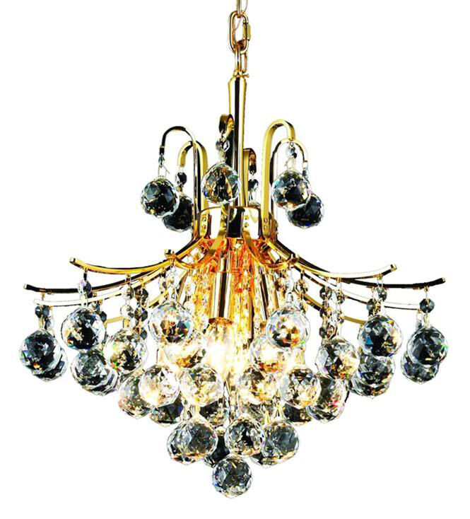 Toureg 6 Light 16 inch Gold Dining Chandelier Ceiling Light in Royal Cut