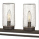 Open Air Alford Place LED 40 inch Oil Rubbed Bronze Outdoor Linear Hanging Light, Estate Series