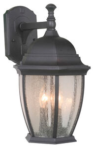 Oxford 3 Light 17 inch Heritage Bronze Outdoor Wall Sconce